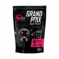 GRAND PRIX сухой корм для взрослых собак мелких и миниатюрных пород с домашней птицей 0,8 кг